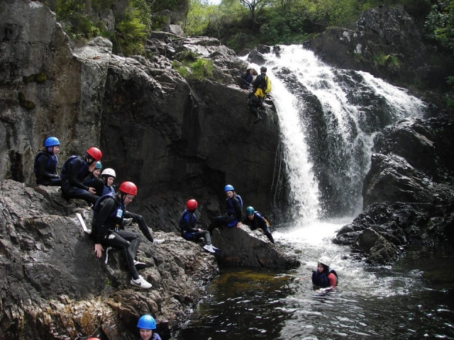 Gather your friends to enjoy a gorge walking adventure