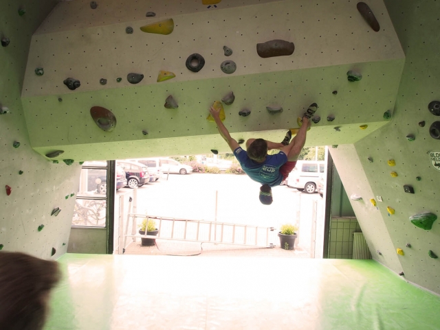 Indoor climbing