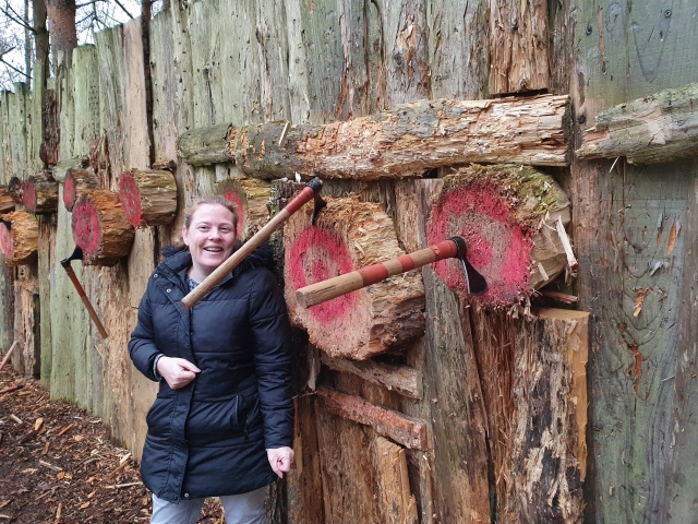 Axe Throwing sessions at Leicestershire