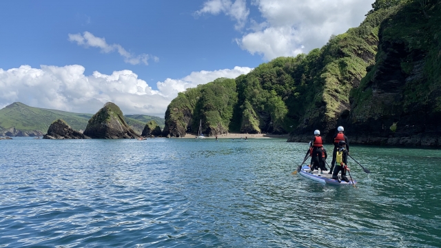 Coasteer e Mega SUP Sessão 