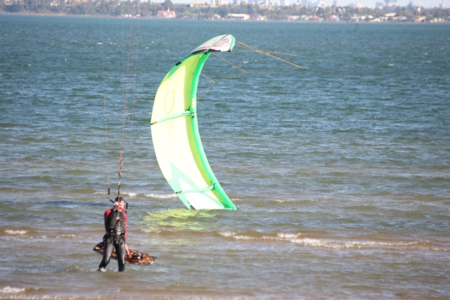 Kitesurfing in Exmouth