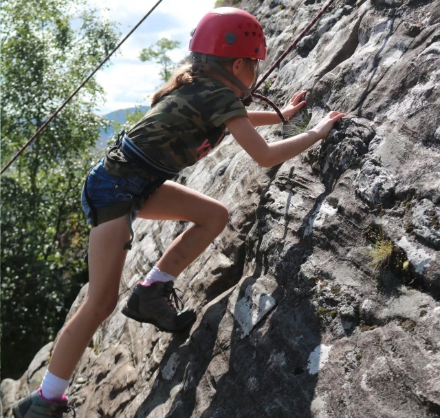 Goditi un'avventura di arrampicata in Scozia 