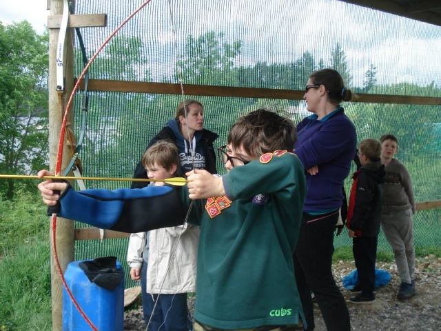 Tiro com arco é divertido