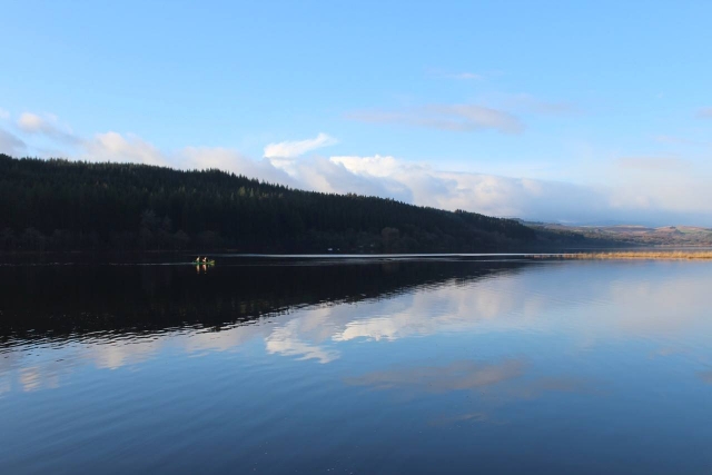  Loch Ken é impressionante