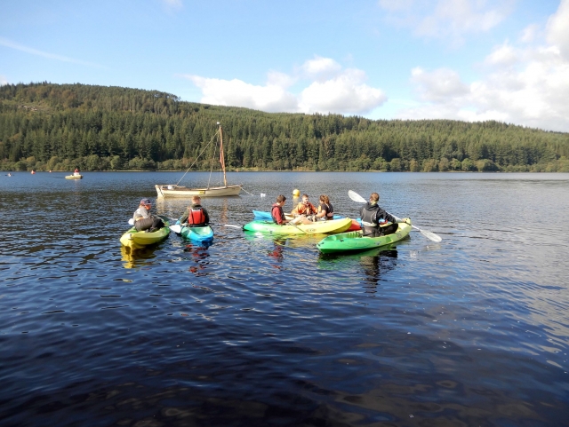Loch Ken is the best place for kayaking