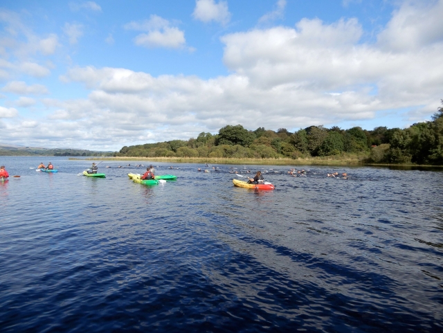 Kayaking is a fun activity