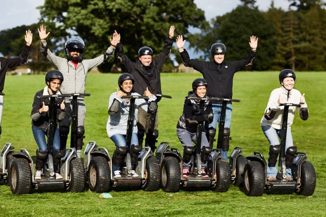  Diviértete en una sesión de segway 