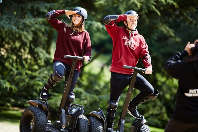 Avventure in Segway nel nord-est 