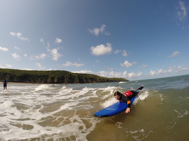 Leçon privée à Putsborough Beach 