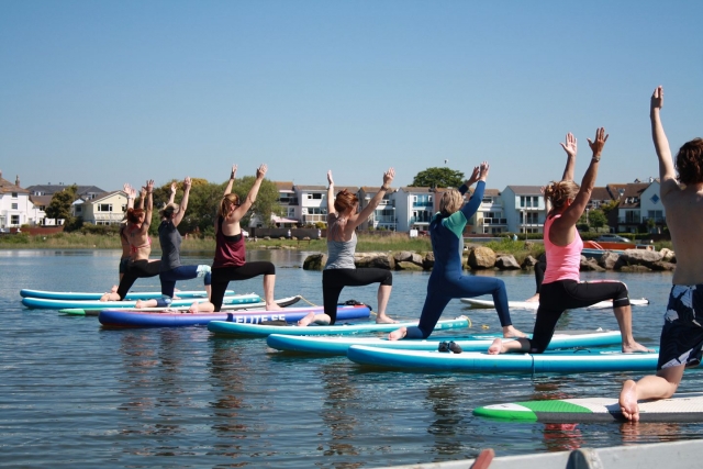  Yoga sur planches à pagaie ! 