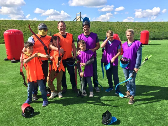 Archery Tag Battles at Brighton