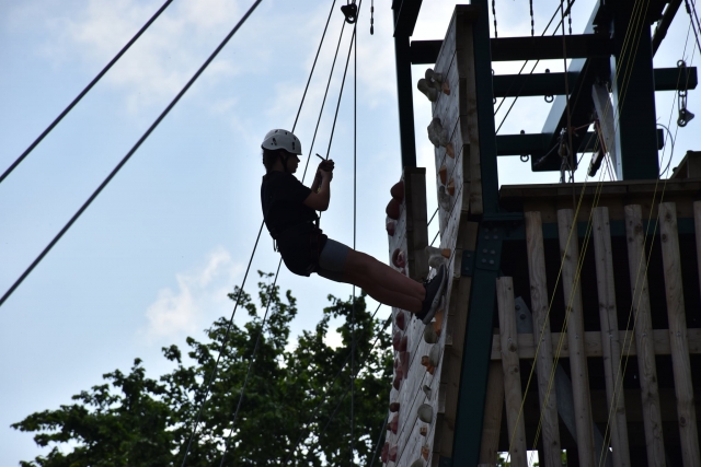 Enjoy a fun abseiling session