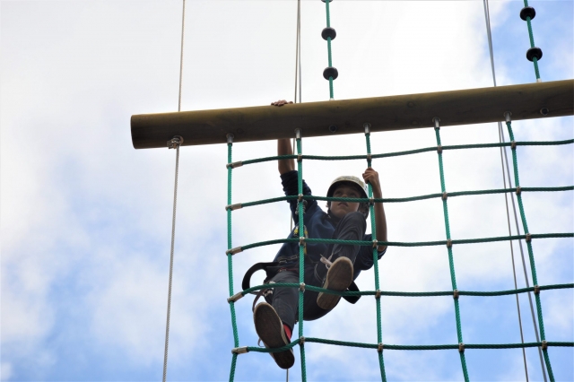 High Ropes nel Galles del Sud 