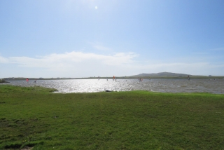 Windsurfen für Fortgeschrittene am Loch Bhasapol 4 Stunden