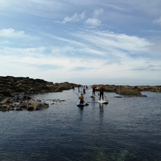 SUP sessions at Scotland
