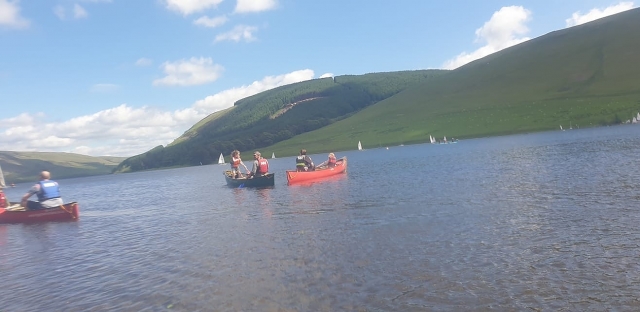 Kanufahren am Loch 