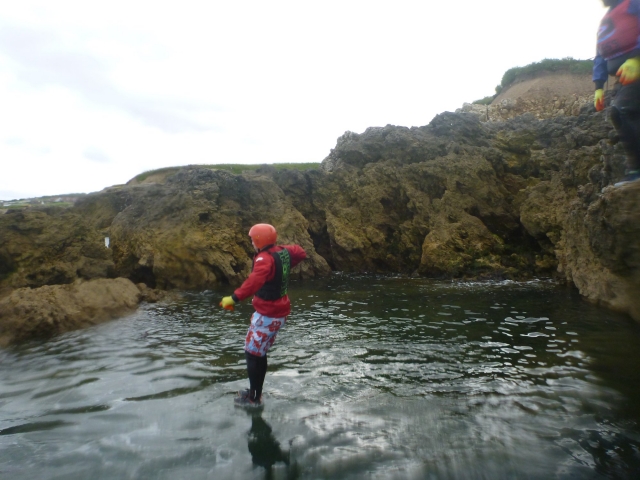  El Coasteering es divertido 