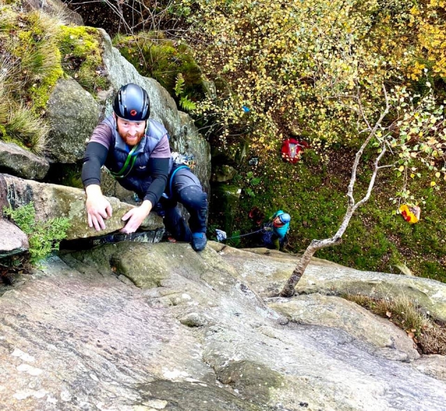 Séances d'escalade dans le Derbyshire 