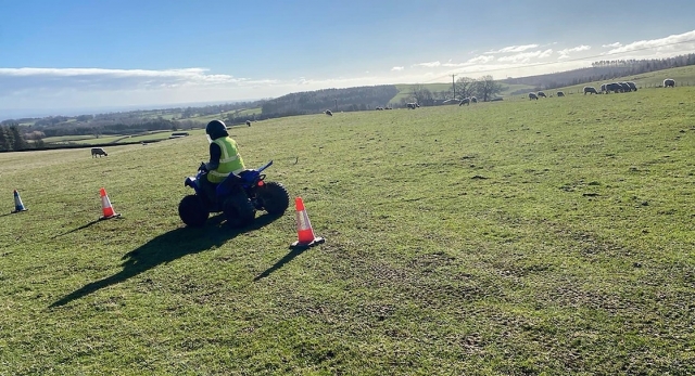 Our child-friendly 90cc quads