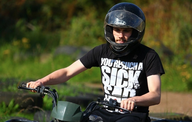 Schauen Sie sich unsere automatischen Quads an! 