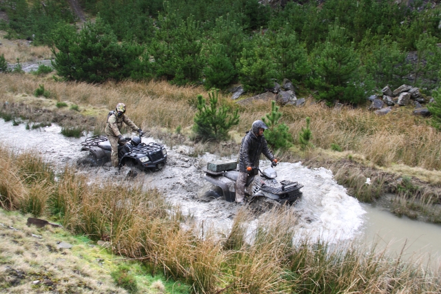 Enjoy this muddy experience