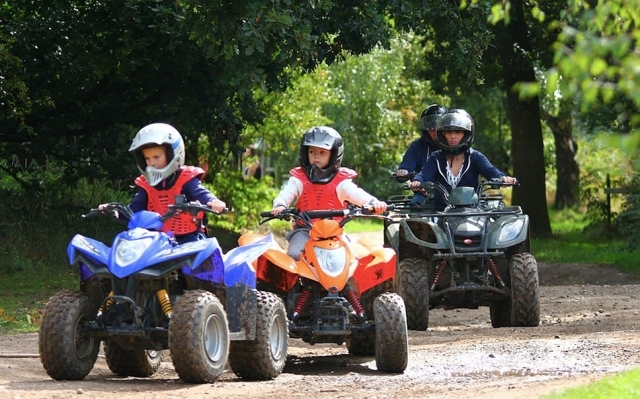 Junior quad biking 