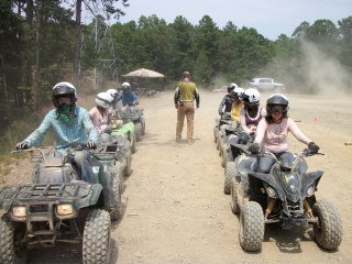 Circuito in quad per bambini a Tenby per 30 minuti