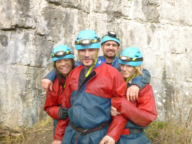 After a succesfully caving session