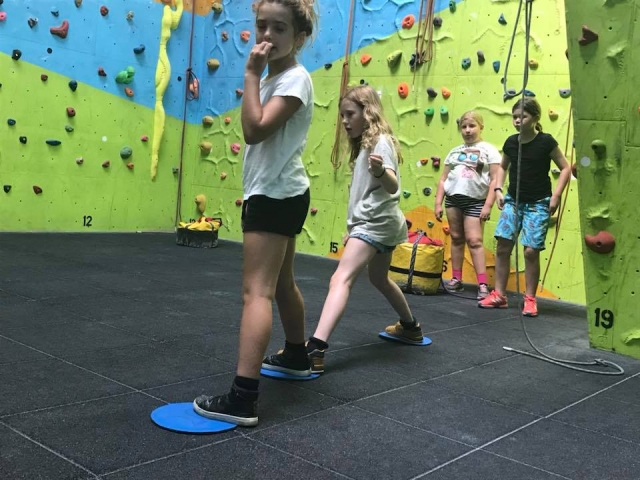  Riscaldamento in arrampicata