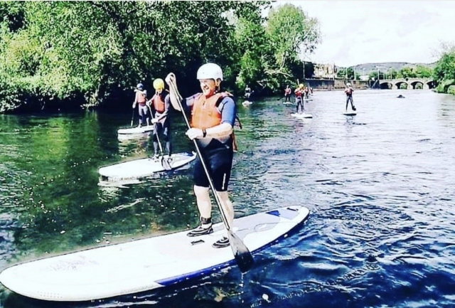 Enjoy sup with your friends