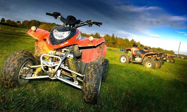  Los quads se ensucian, tú te emocionas 