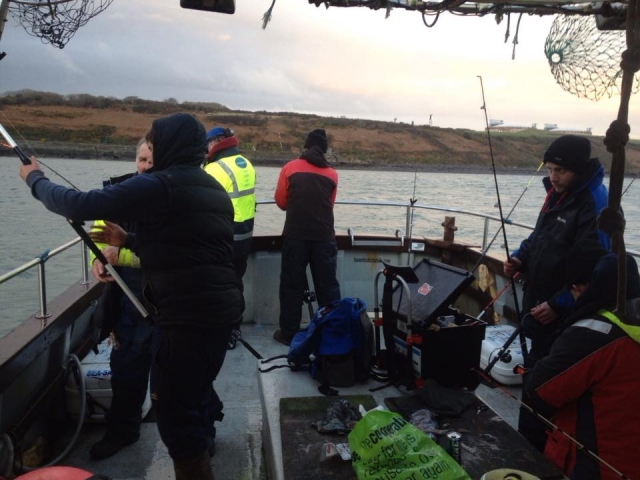 Pesca in corso 
