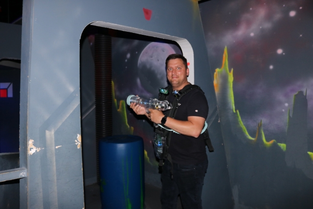 Enjoy your laser tag session