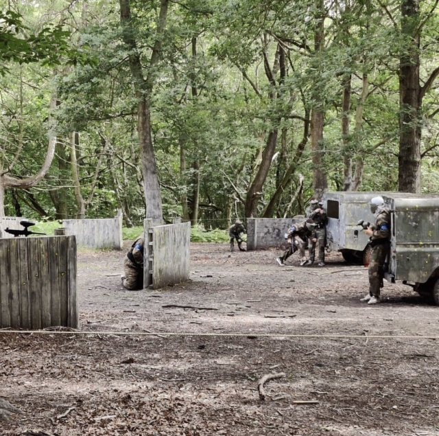 It looks like a real battlefield