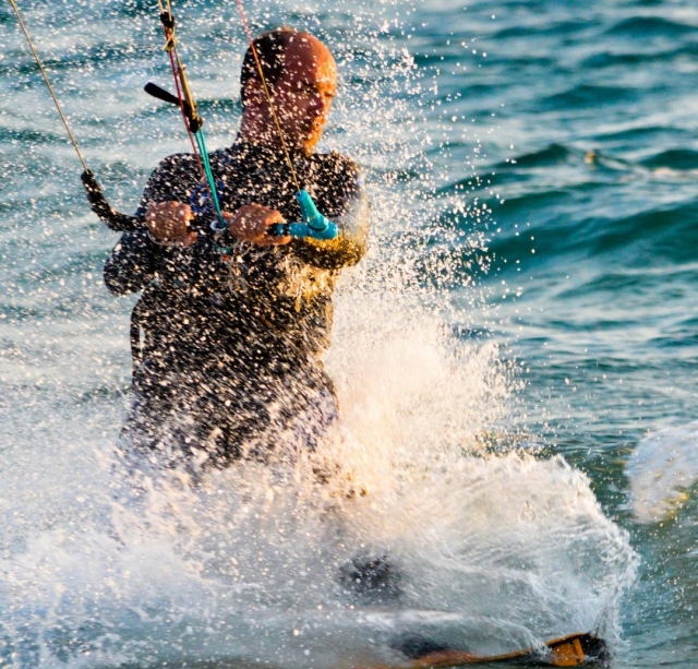  Tiempo extremo pero divertido en el agua 