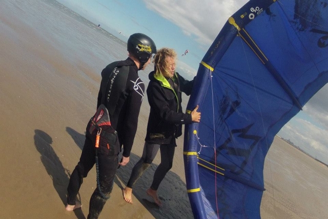 Kiteboarding is a great adventure