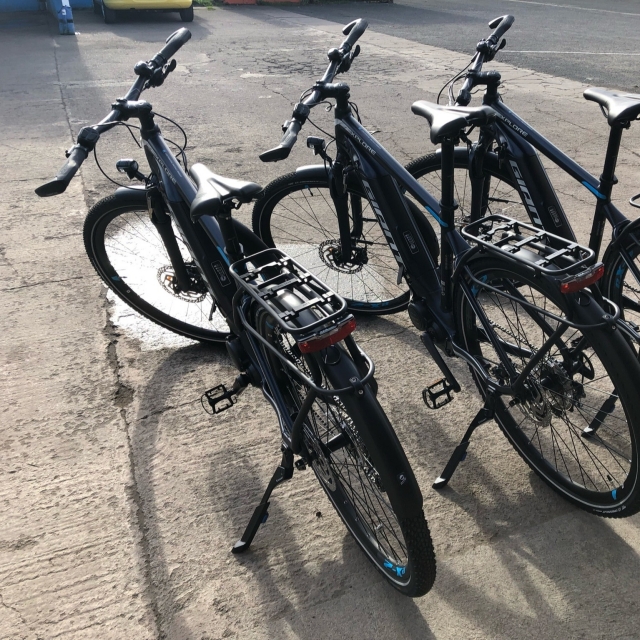  Wir haben über 140 Fahrräder 