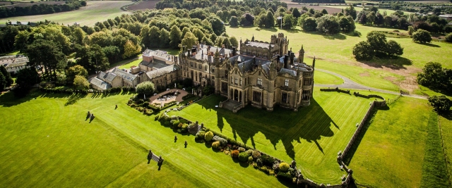  Belles perspectives du château d'Allerton
