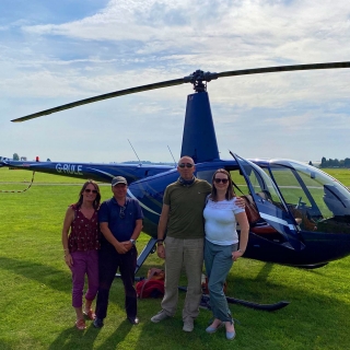Group Private Helicopter Cotswold Tour 32 Miles