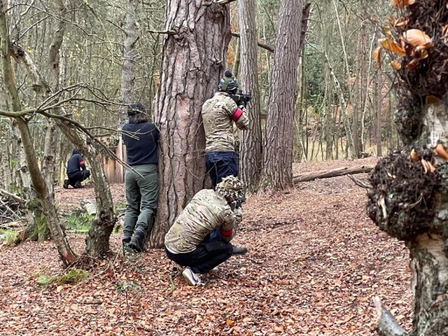  Non c'è posto migliore per farlo che in mezzo alla foresta