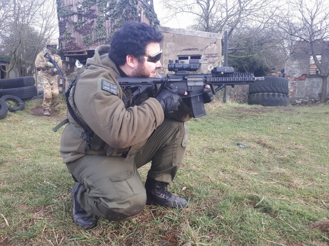 Enjoy a real experience outdoors while safetly shooting