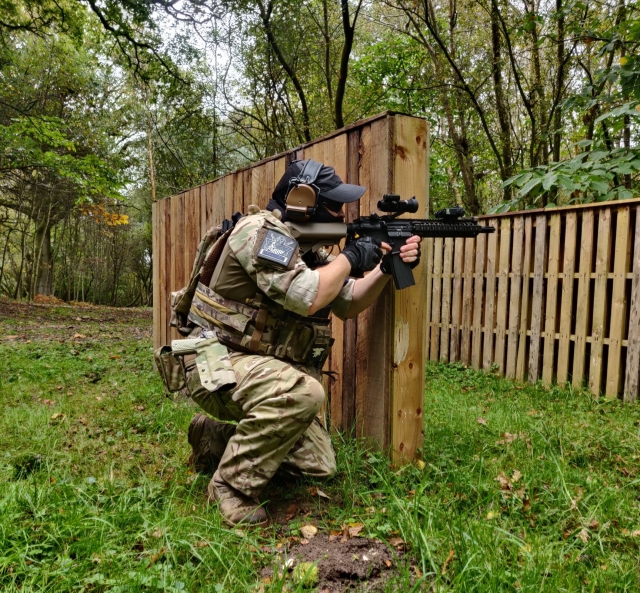 Target in front