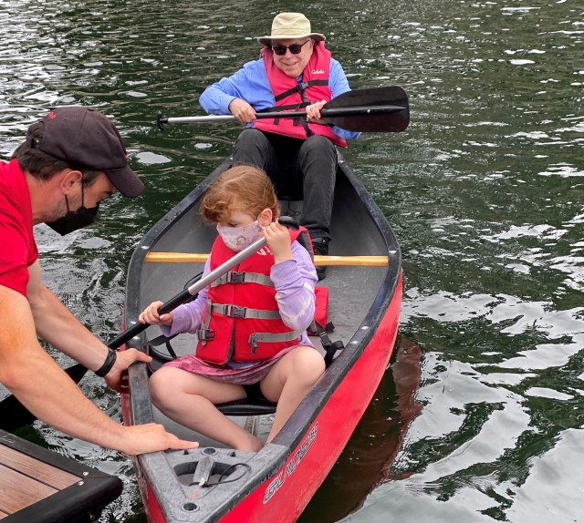 First canoeing experience