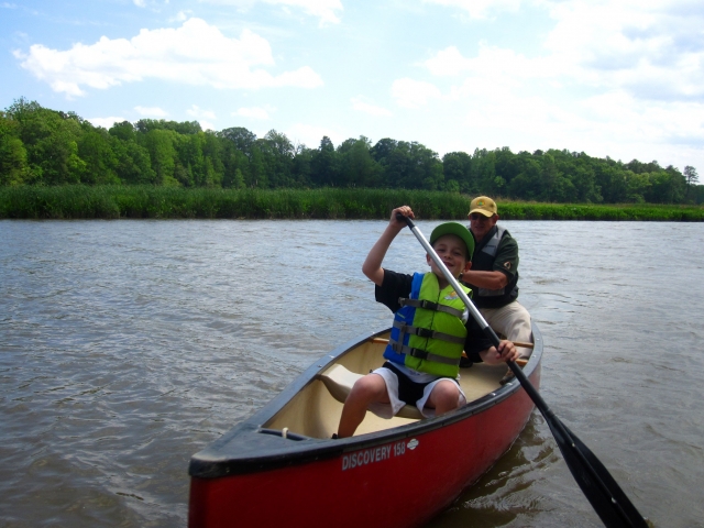 Paddling all the way