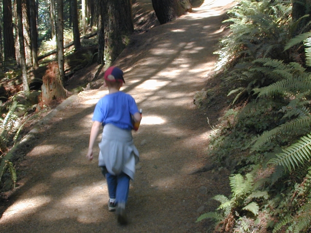  Beginn der Wanderung 