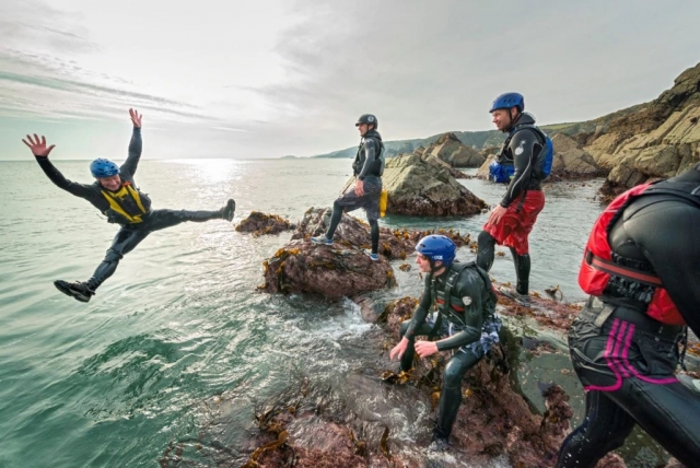 Coasteering is a great plan