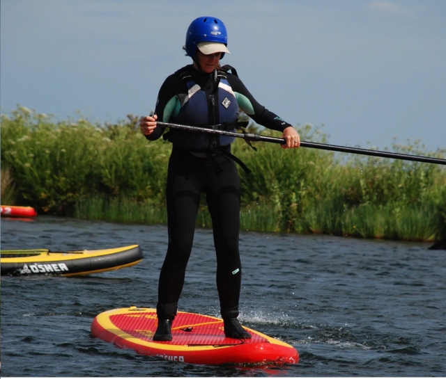 Stand up paddleboarding