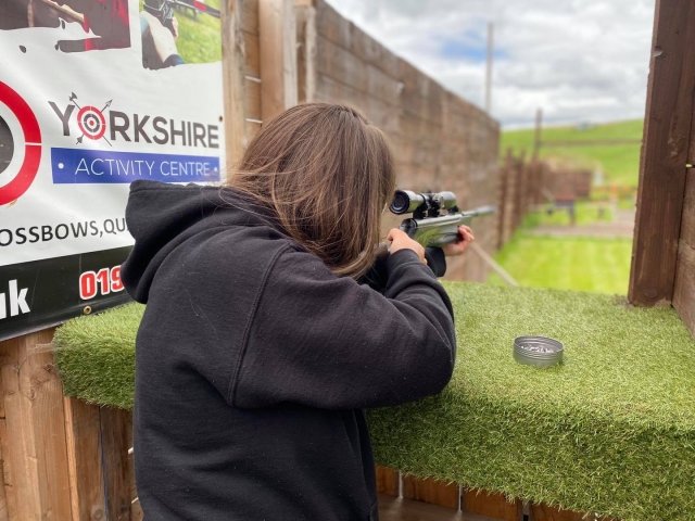 Clay pigeon shooting is fun