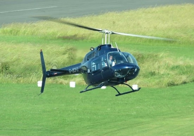 Flying the helicopter