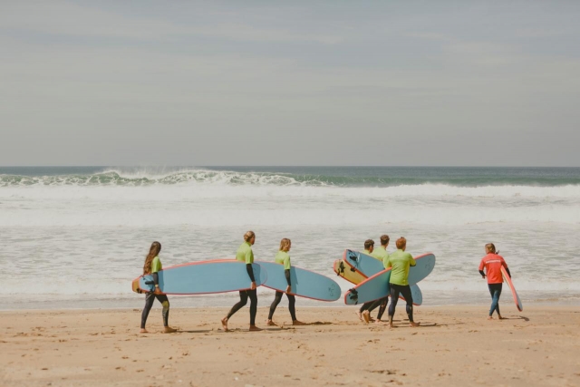  ¡En el camino a experimentar el surf! 
